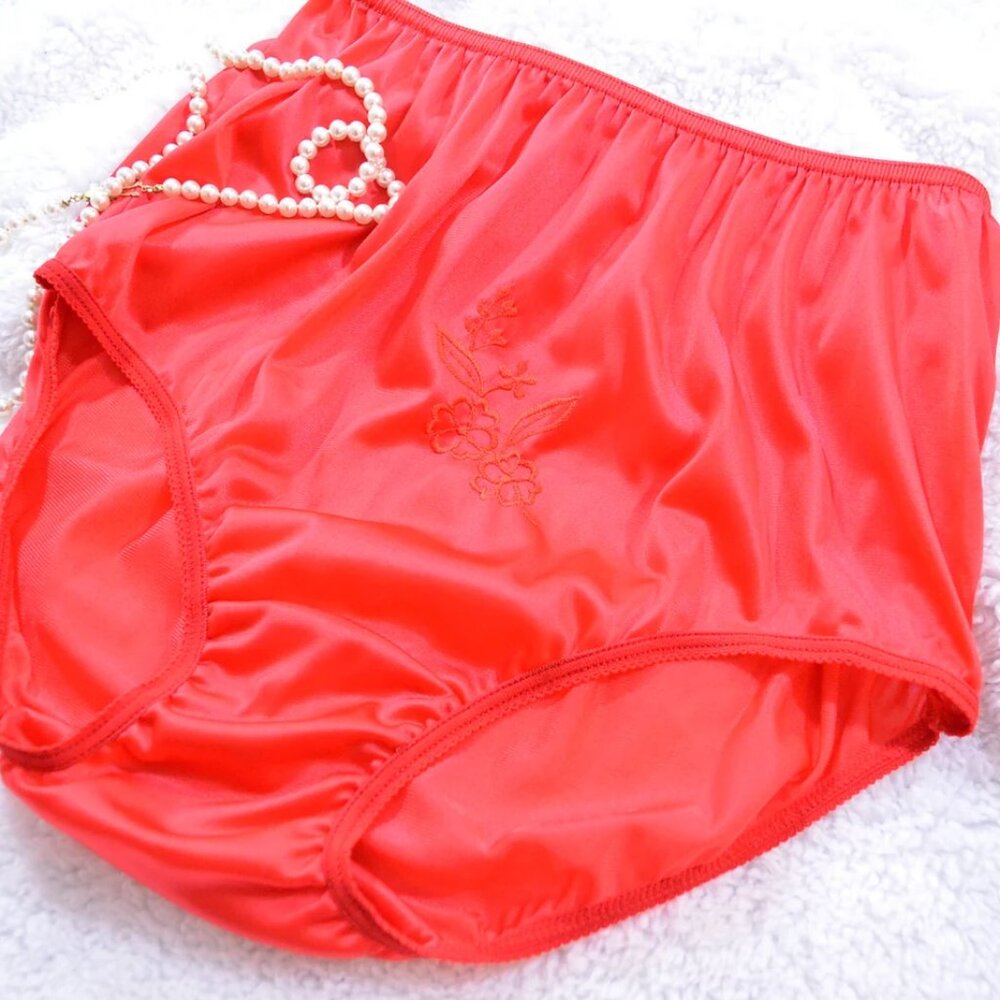 So-En Double Nylon Full Panties 8 XL NWT